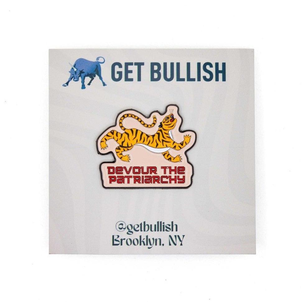 Devour the Patriarchy enamel pin