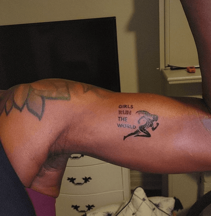 Girls Run The World Tattoo